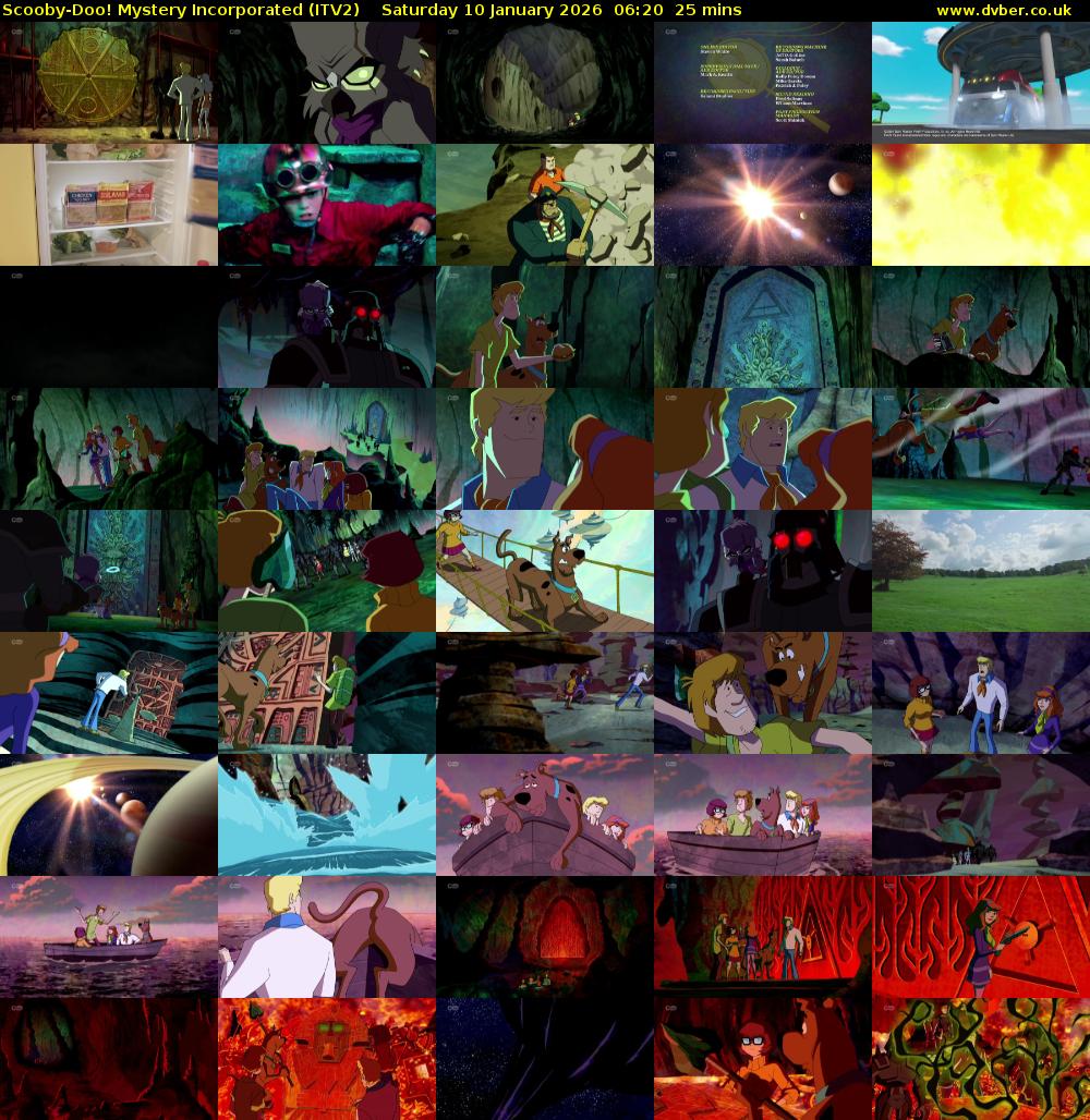 Scooby-Doo! Mystery Incorporated (ITV2) Saturday 10 January 2026 06:20 - 06:45