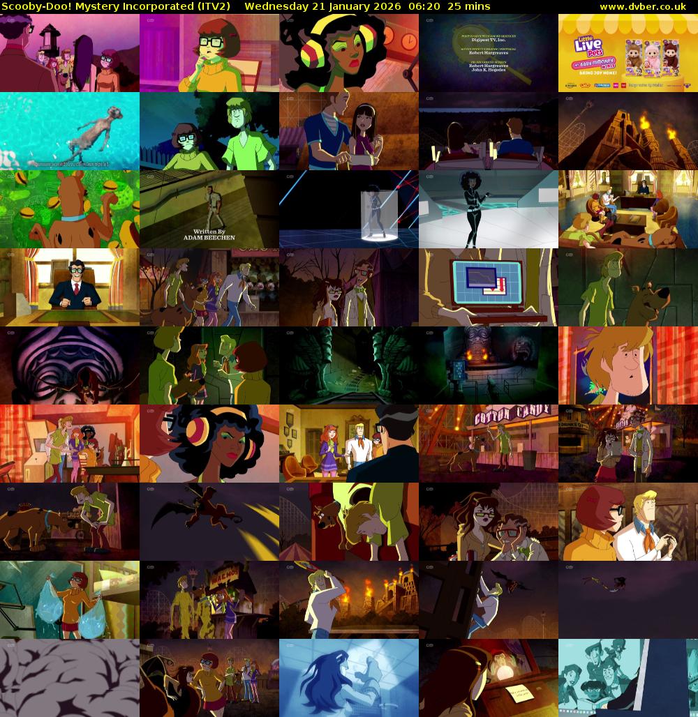 Scooby-Doo! Mystery Incorporated (ITV2) Wednesday 21 January 2026 06:20 - 06:45