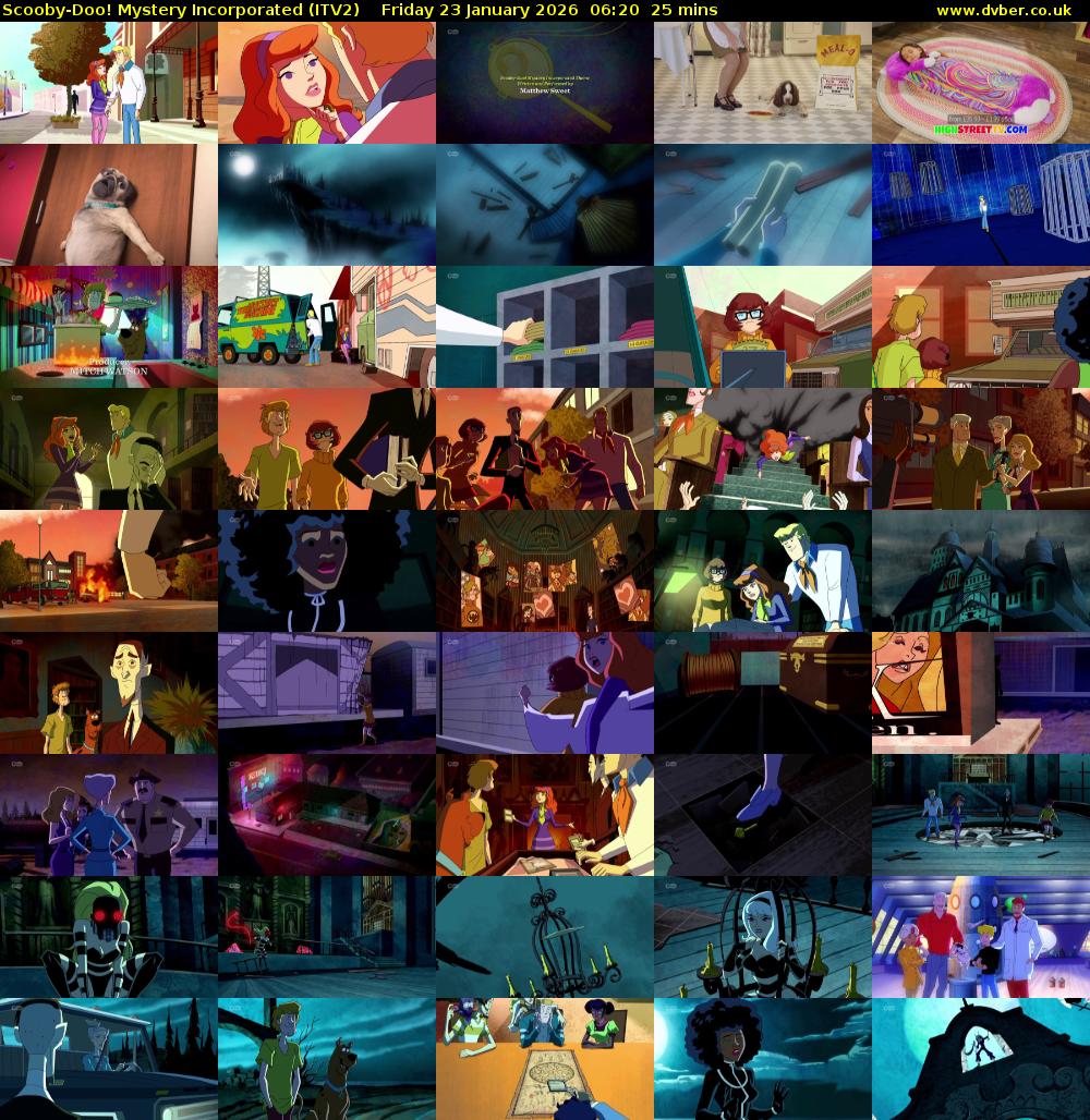 Scooby-Doo! Mystery Incorporated (ITV2) Friday 23 January 2026 06:20 - 06:45