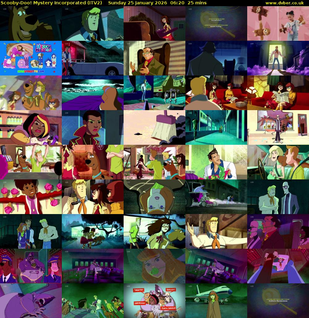 Scooby-Doo! Mystery Incorporated (ITV2) Sunday 25 January 2026 06:20 - 06:45