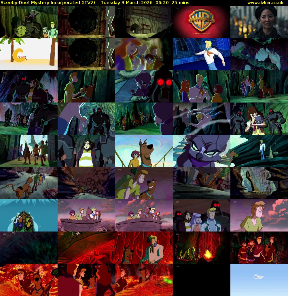 Scooby-Doo! Mystery Incorporated (ITV2) Tuesday 3 March 2026 06:20 - 06:45