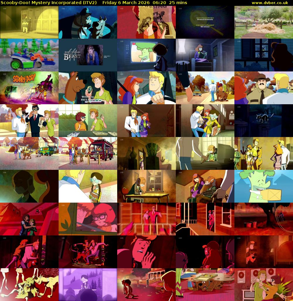 Scooby-Doo! Mystery Incorporated (ITV2) Friday 6 March 2026 06:20 - 06:45