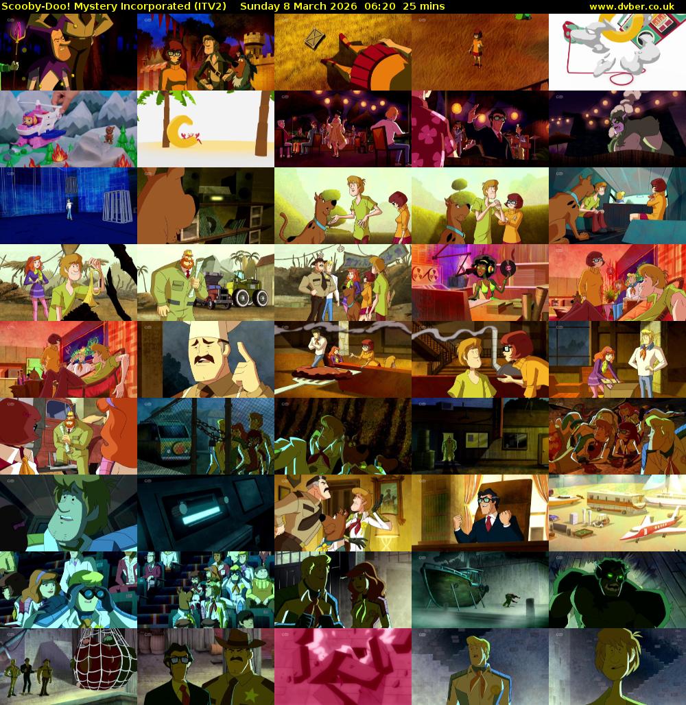 Scooby-Doo! Mystery Incorporated (ITV2) Sunday 8 March 2026 06:20 - 06:45
