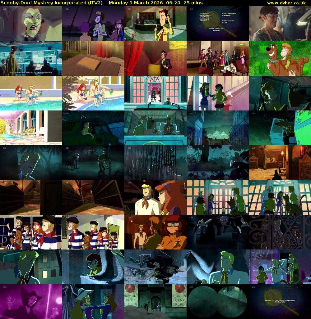 Scooby-Doo! Mystery Incorporated (ITV2) Monday 9 March 2026 06:20 - 06:45