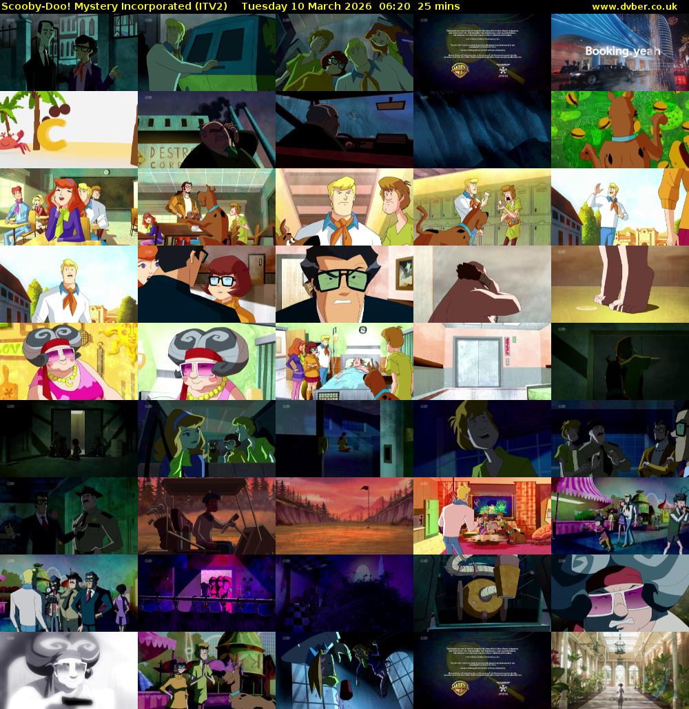 Scooby-Doo! Mystery Incorporated (ITV2) Tuesday 10 March 2026 06:20 - 06:45