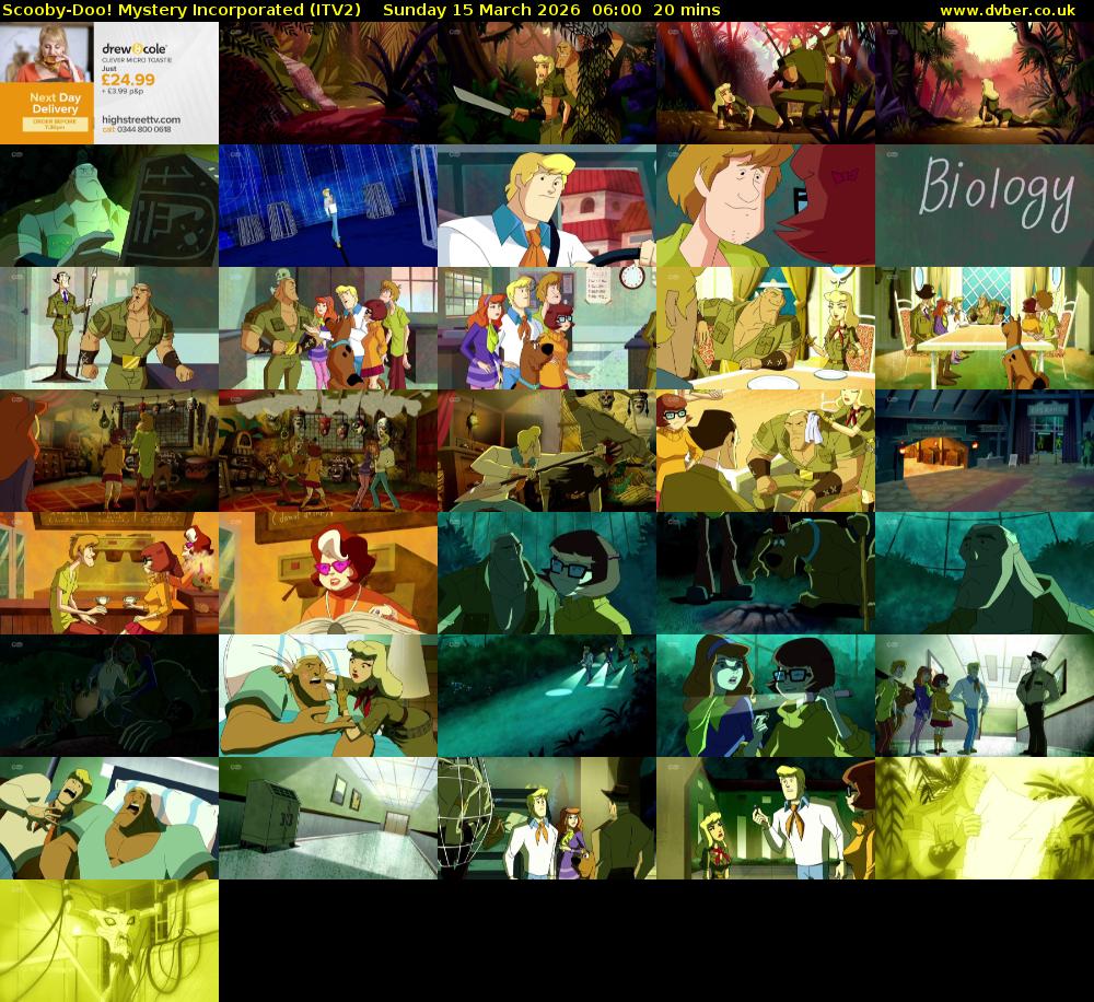 Scooby-Doo! Mystery Incorporated (ITV2) Sunday 15 March 2026 06:00 - 06:20