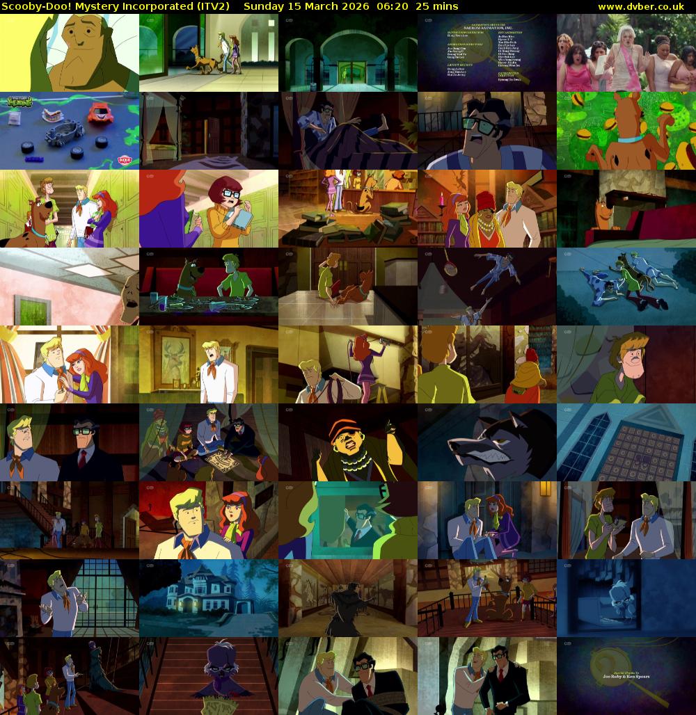 Scooby-Doo! Mystery Incorporated (ITV2) Sunday 15 March 2026 06:20 - 06:45