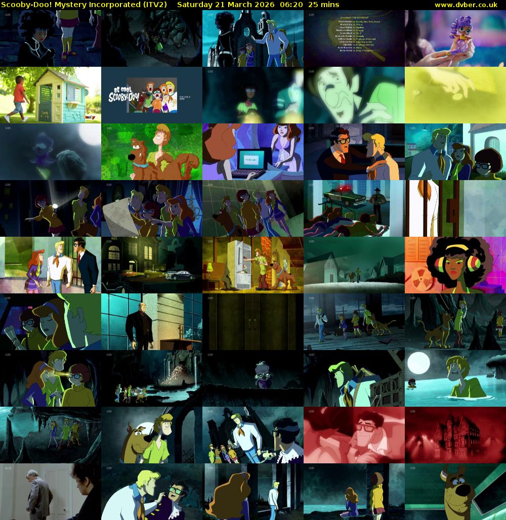 Scooby-Doo! Mystery Incorporated (ITV2) Saturday 21 March 2026 06:20 - 06:45