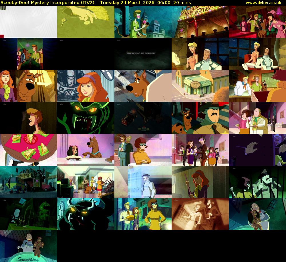 Scooby-Doo! Mystery Incorporated (ITV2) Tuesday 24 March 2026 06:00 - 06:20