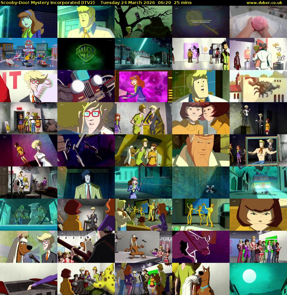 Scooby-Doo! Mystery Incorporated (ITV2) Tuesday 24 March 2026 06:20 - 06:45