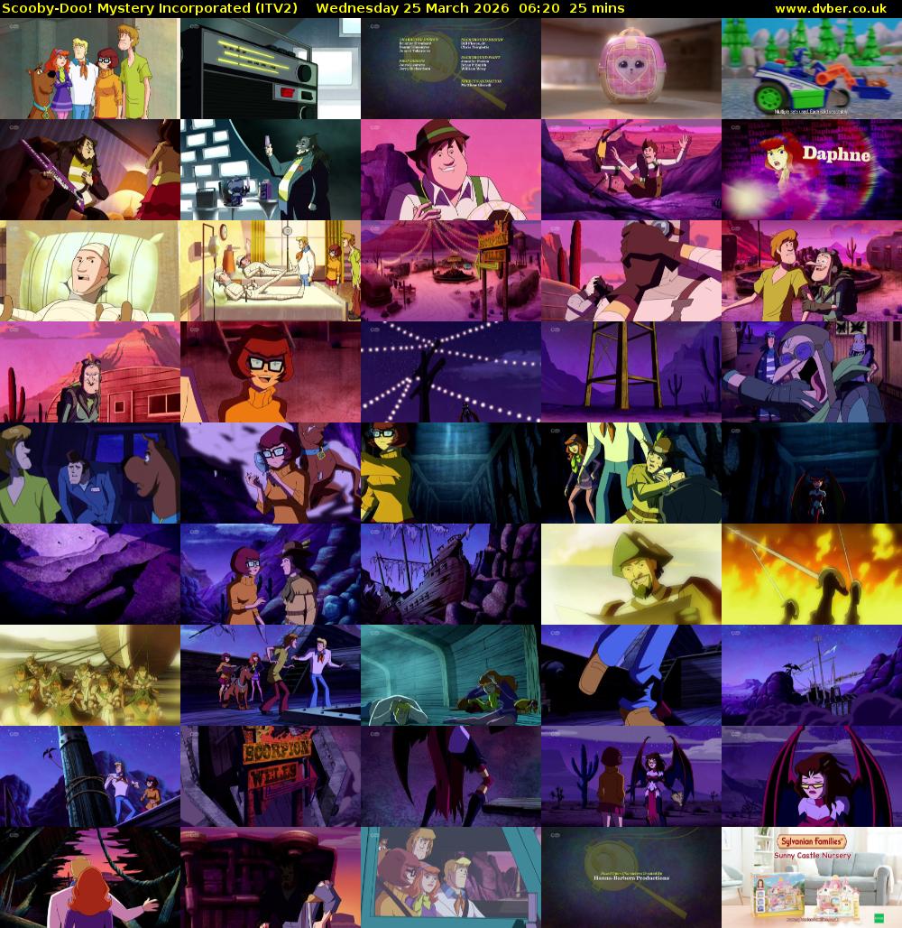Scooby-Doo! Mystery Incorporated (ITV2) Wednesday 25 March 2026 06:20 - 06:45