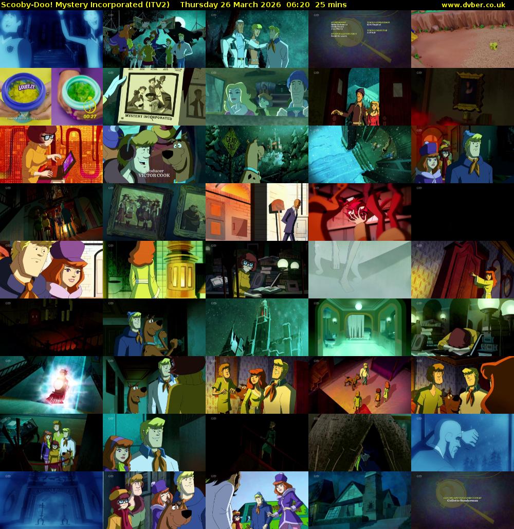 Scooby-Doo! Mystery Incorporated (ITV2) Thursday 26 March 2026 06:20 - 06:45