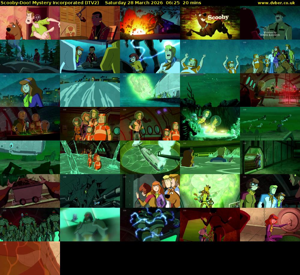 Scooby-Doo! Mystery Incorporated (ITV2) Saturday 28 March 2026 06:25 - 06:45