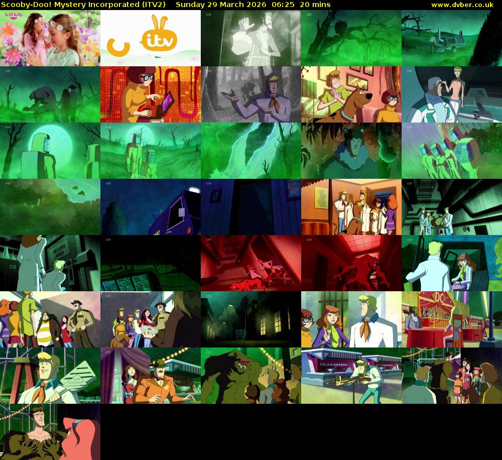 Scooby-Doo! Mystery Incorporated (ITV2) Sunday 29 March 2026 06:25 - 06:45