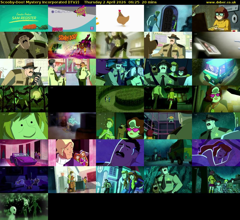 Scooby-Doo! Mystery Incorporated (ITV2) Thursday 2 April 2026 06:25 - 06:45