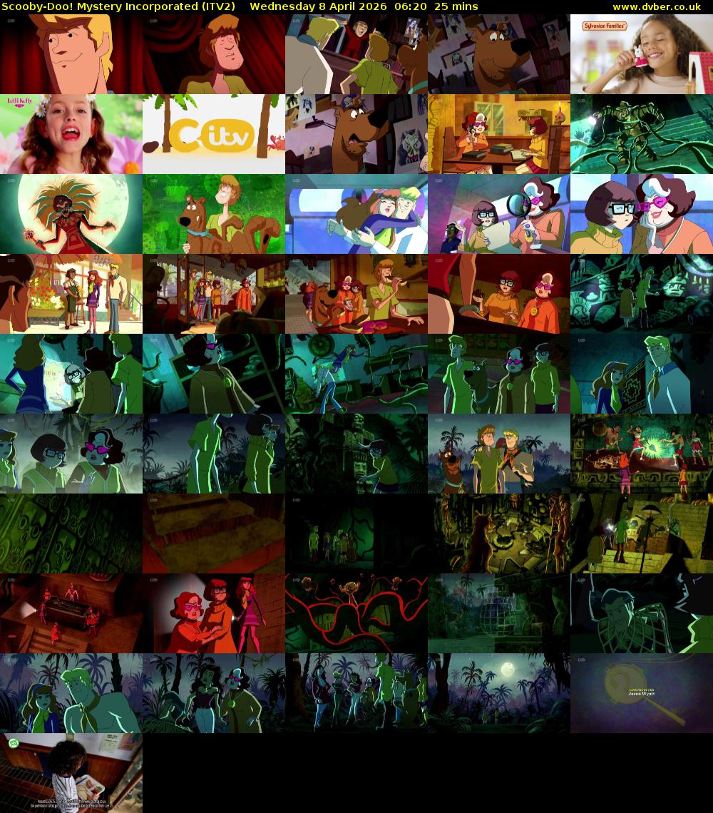 Scooby-Doo! Mystery Incorporated (ITV2) Wednesday 8 April 2026 06:20 - 06:45
