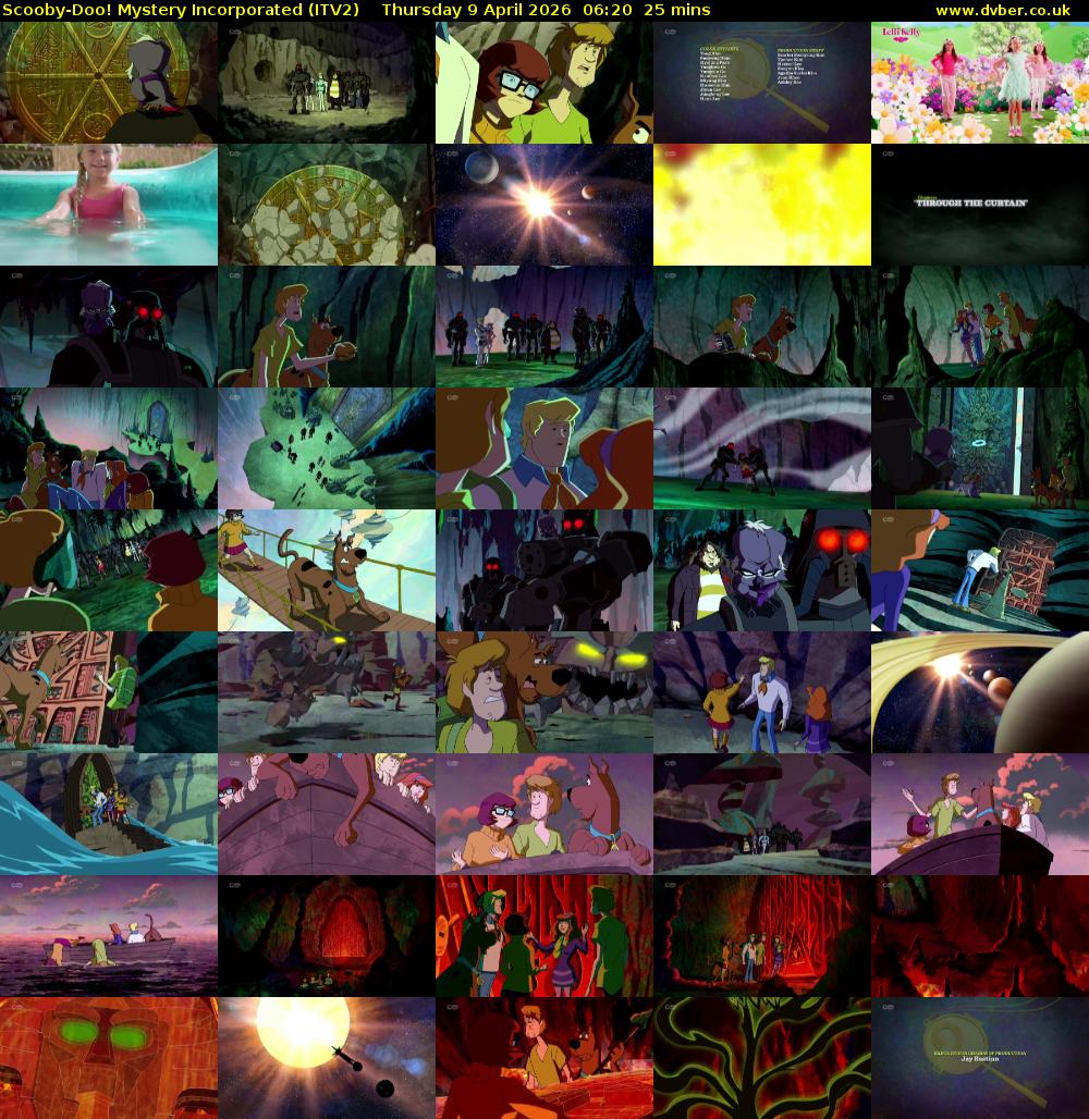 Scooby-Doo! Mystery Incorporated (ITV2) Thursday 9 April 2026 06:20 - 06:45