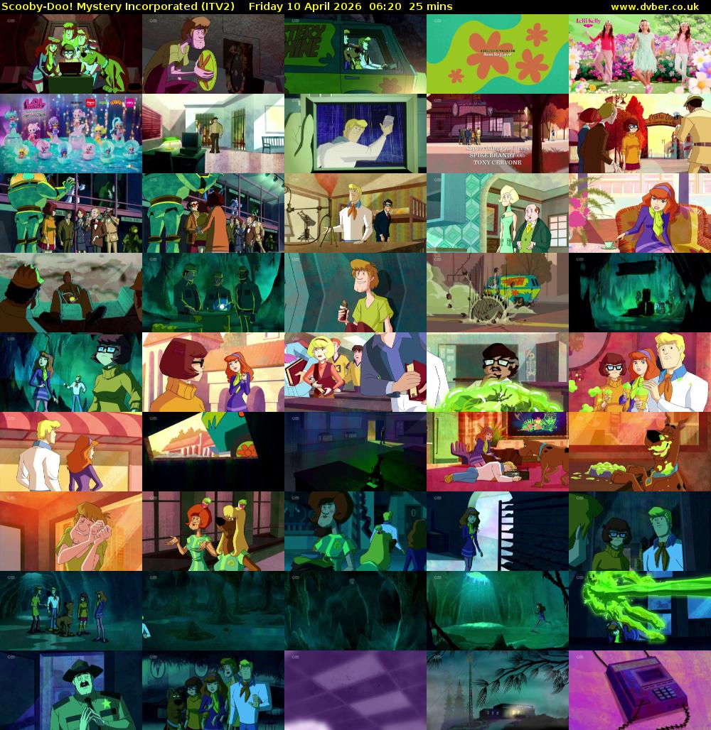 Scooby-Doo! Mystery Incorporated (ITV2) Friday 10 April 2026 06:20 - 06:45