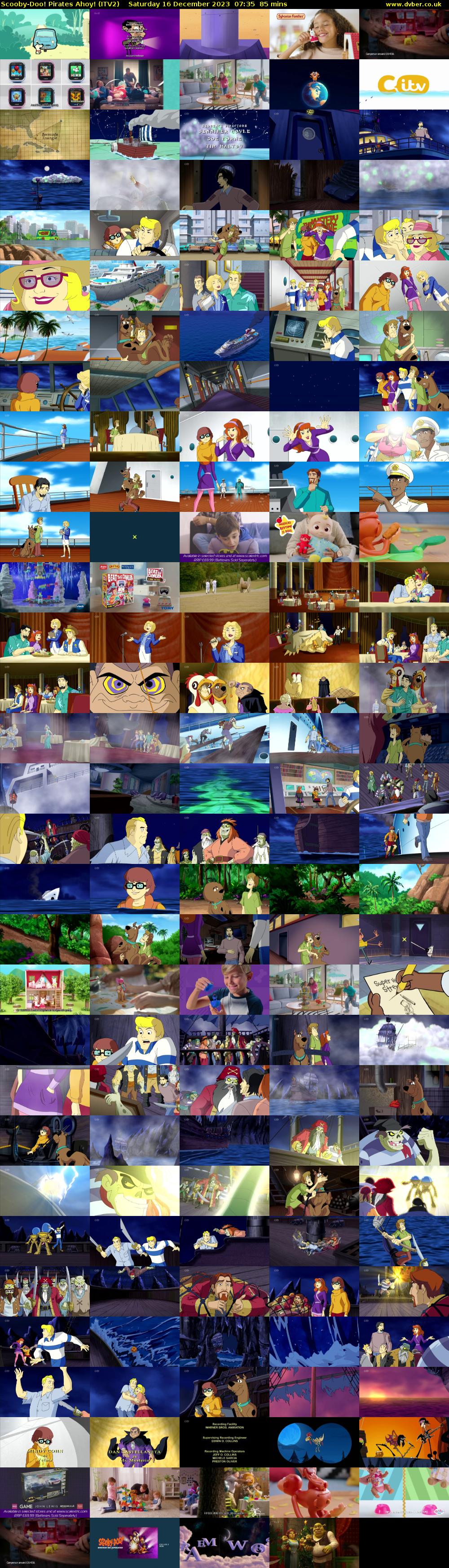Scooby-Doo! Pirates Ahoy! (ITV2) Saturday 16 December 2023 07:35 - 09:00