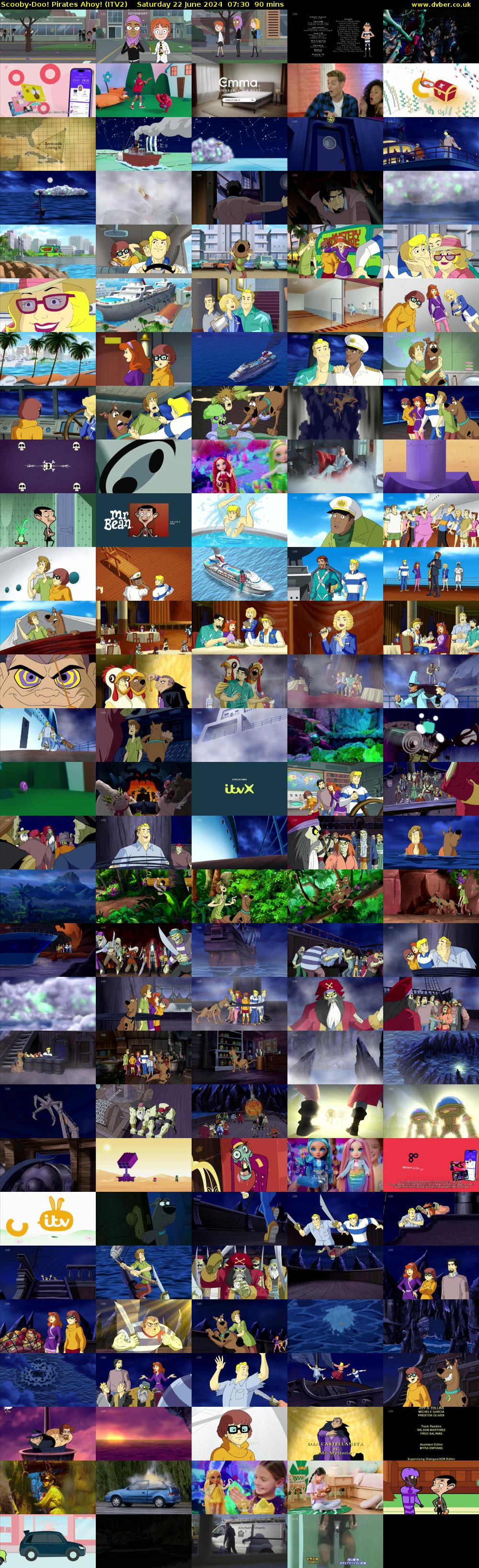 Scooby-Doo! Pirates Ahoy! (ITV2) Saturday 22 June 2024 07:30 - 09:00