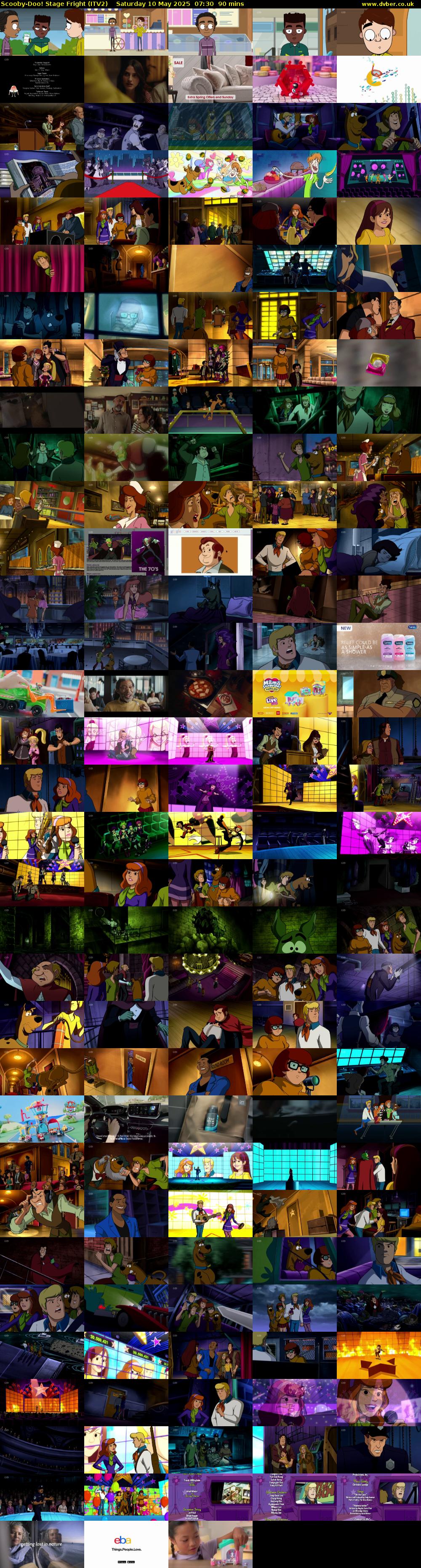 Scooby-Doo! Stage Fright (ITV2) Saturday 10 May 2025 07:30 - 09:00