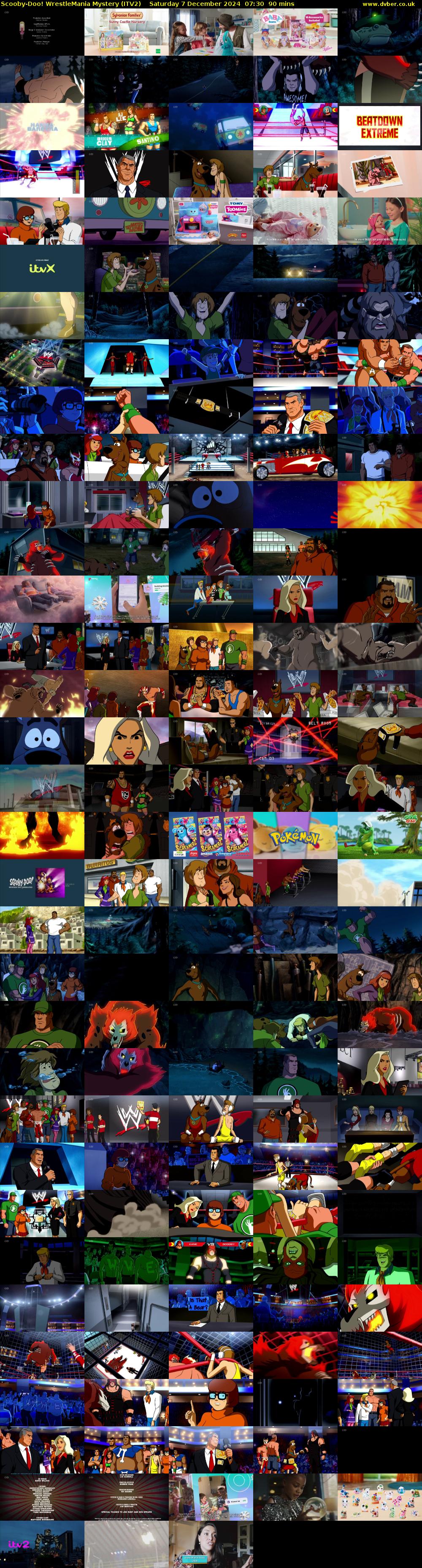 Scooby-Doo! WrestleMania Mystery (ITV2) Saturday 7 December 2024 07:30 - 09:00
