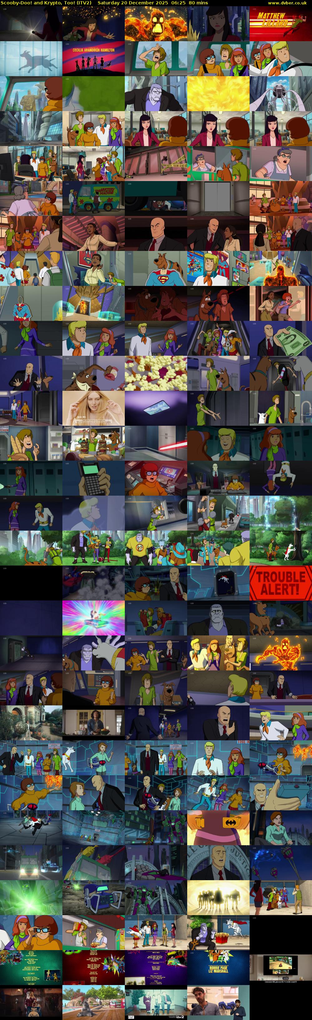 Scooby-Doo! and Krypto, Too! (ITV2) Saturday 20 December 2025 06:25 - 07:45