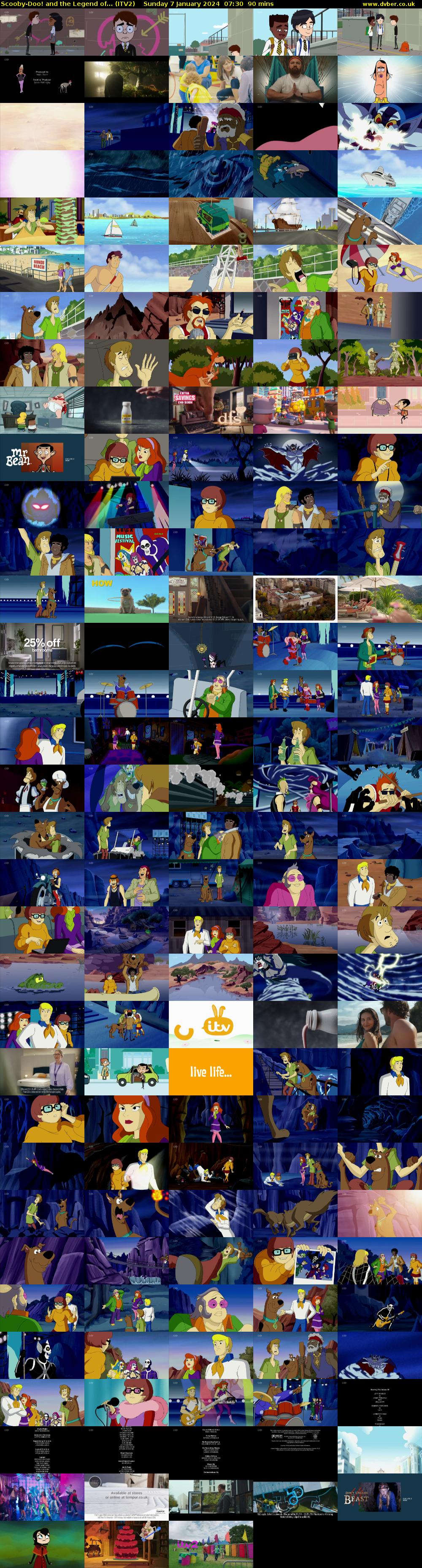 Scooby-Doo! and the Legend of... (ITV2) Sunday 7 January 2024 07:30 - 09:00