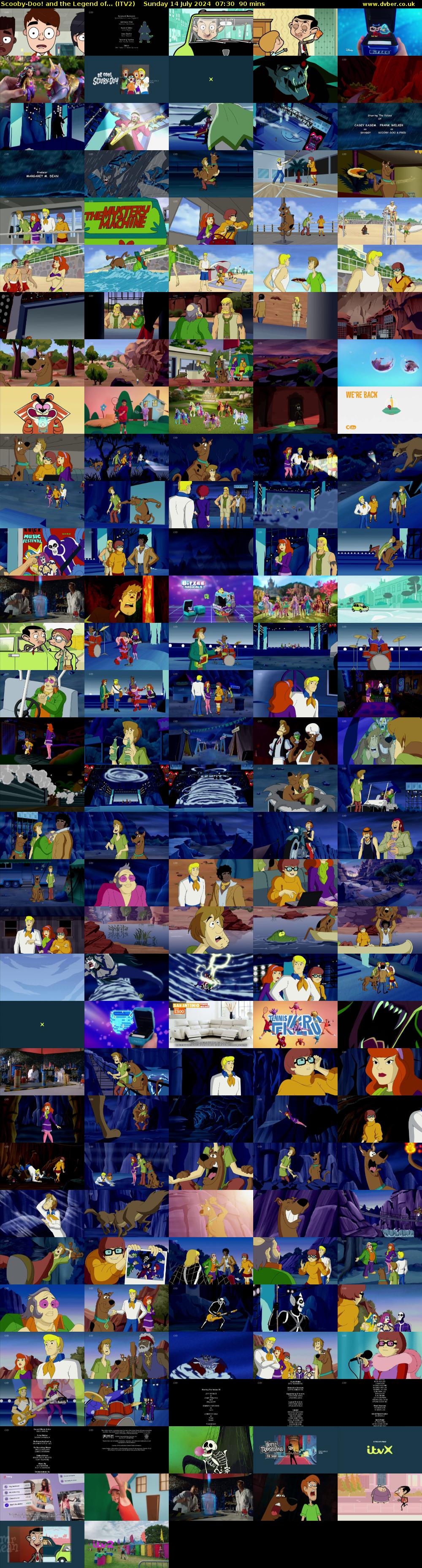 Scooby-Doo! and the Legend of... (ITV2) Sunday 14 July 2024 07:30 - 09:00