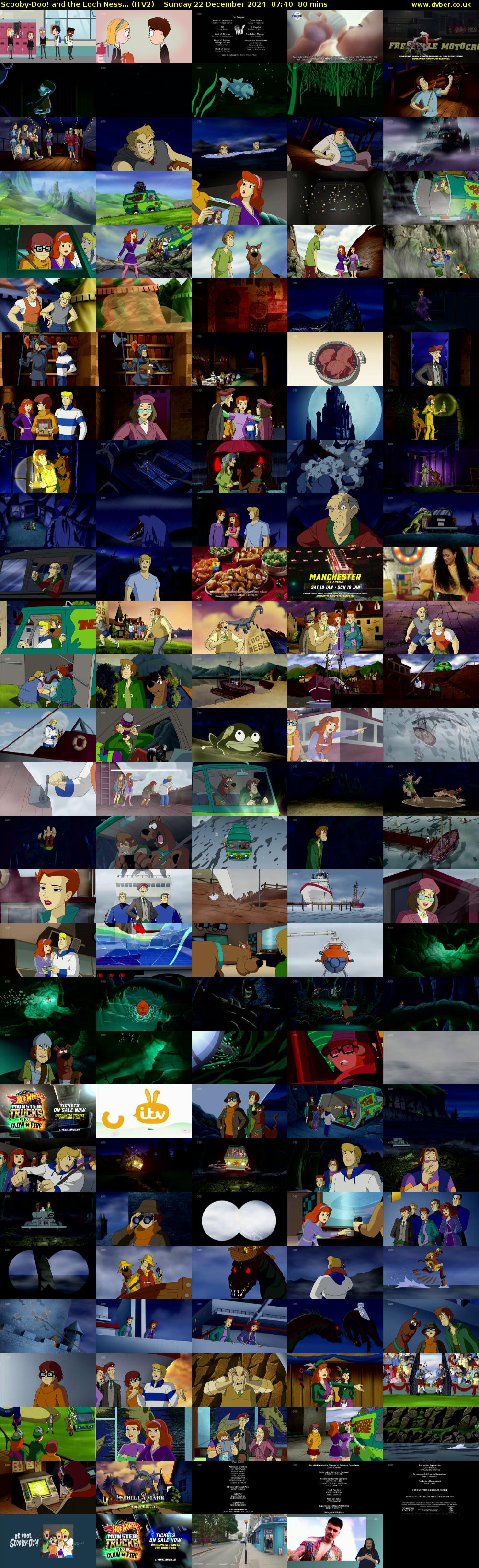 Scooby-Doo! and the Loch Ness... (ITV2) Sunday 22 December 2024 07:40 - 09:00
