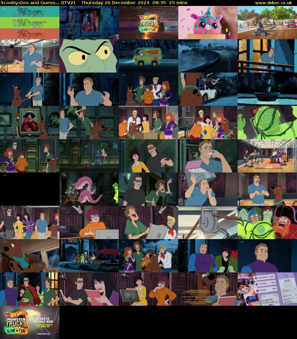 Scooby-Doo and Guess... (ITV2) Thursday 26 December 2024 08:35 - 09:00