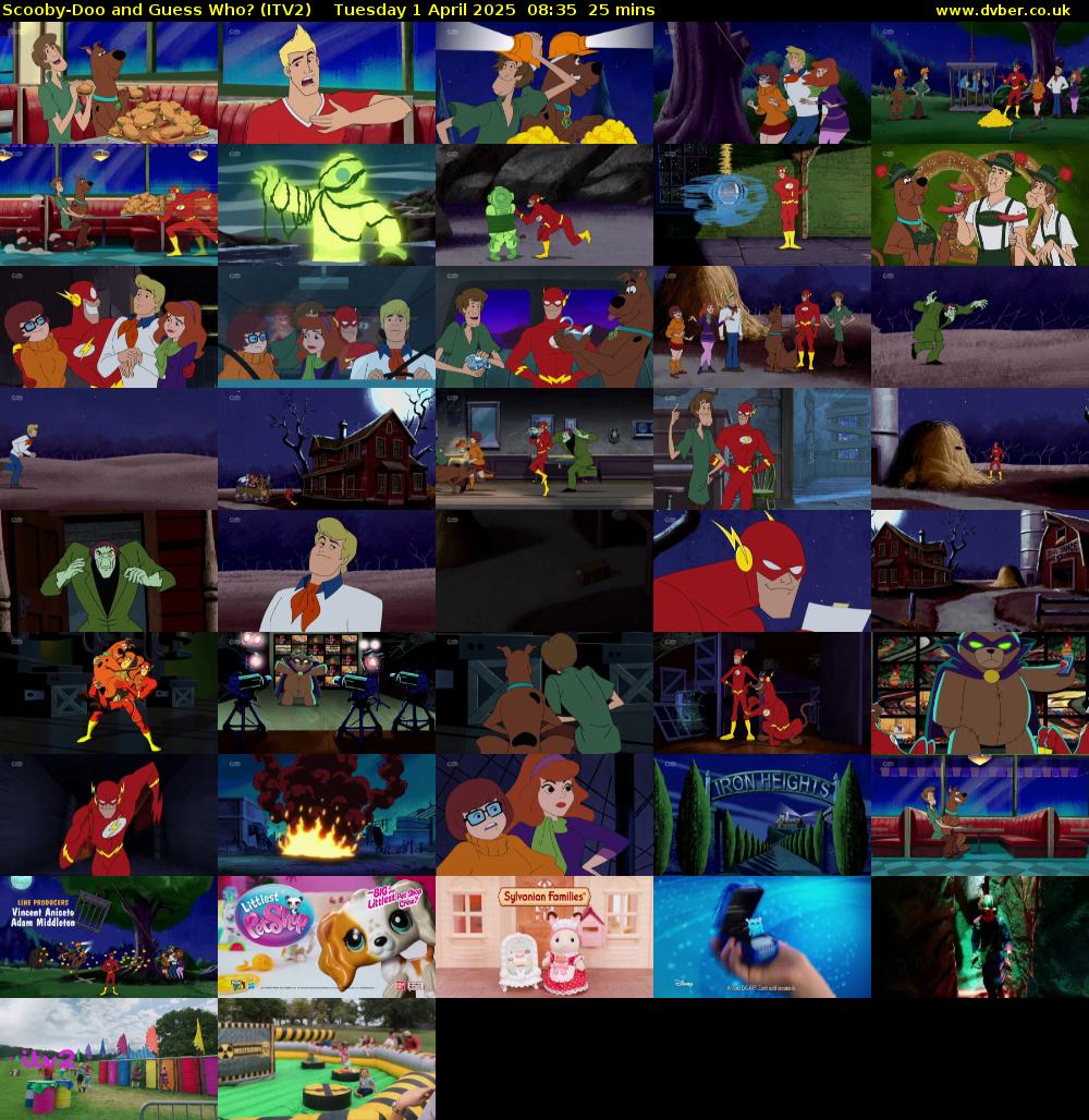 Scooby-Doo and Guess Who? (ITV2) Tuesday 1 April 2025 08:35 - 09:00