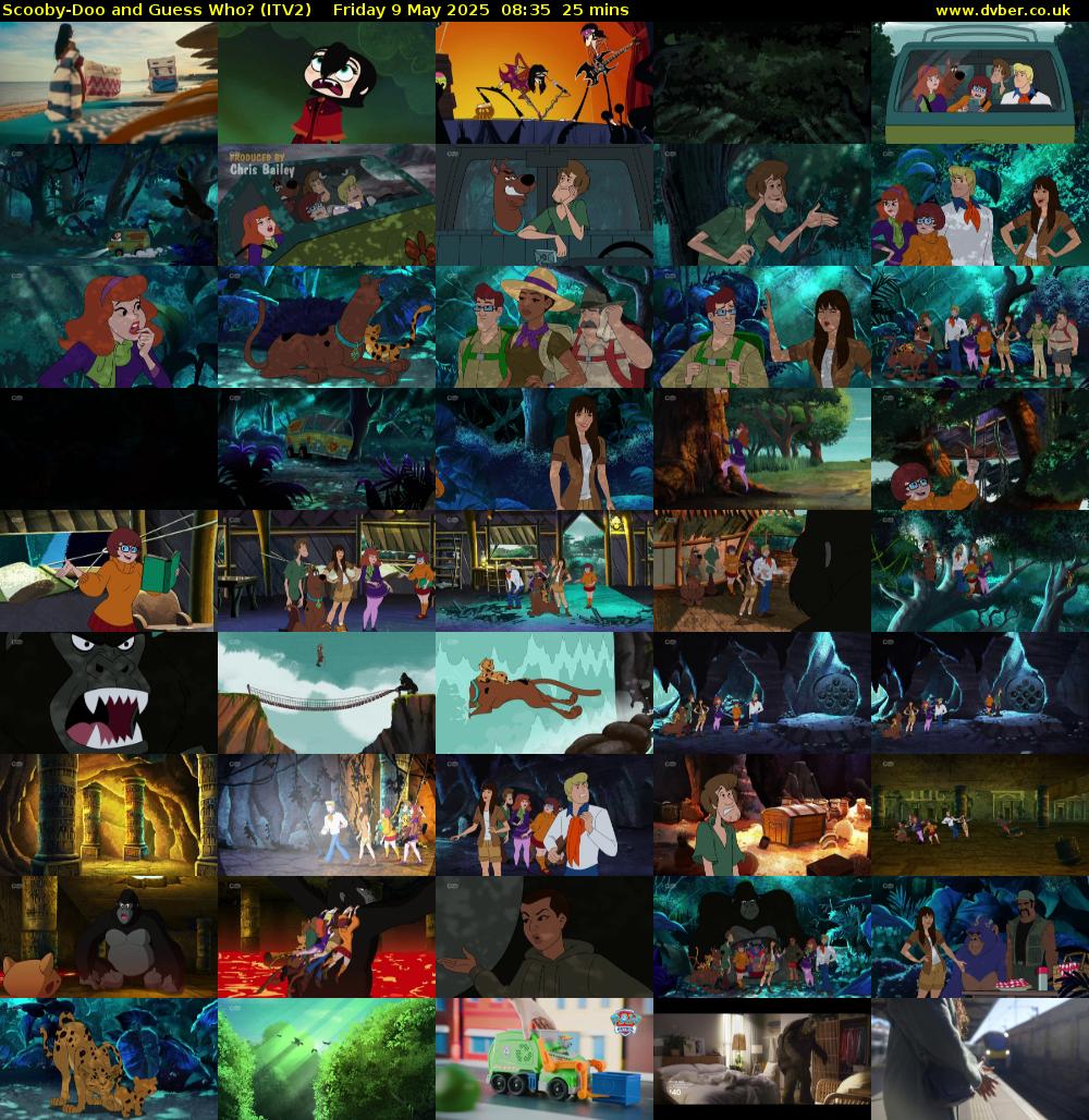 Scooby-Doo and Guess Who? (ITV2) Friday 9 May 2025 08:35 - 09:00