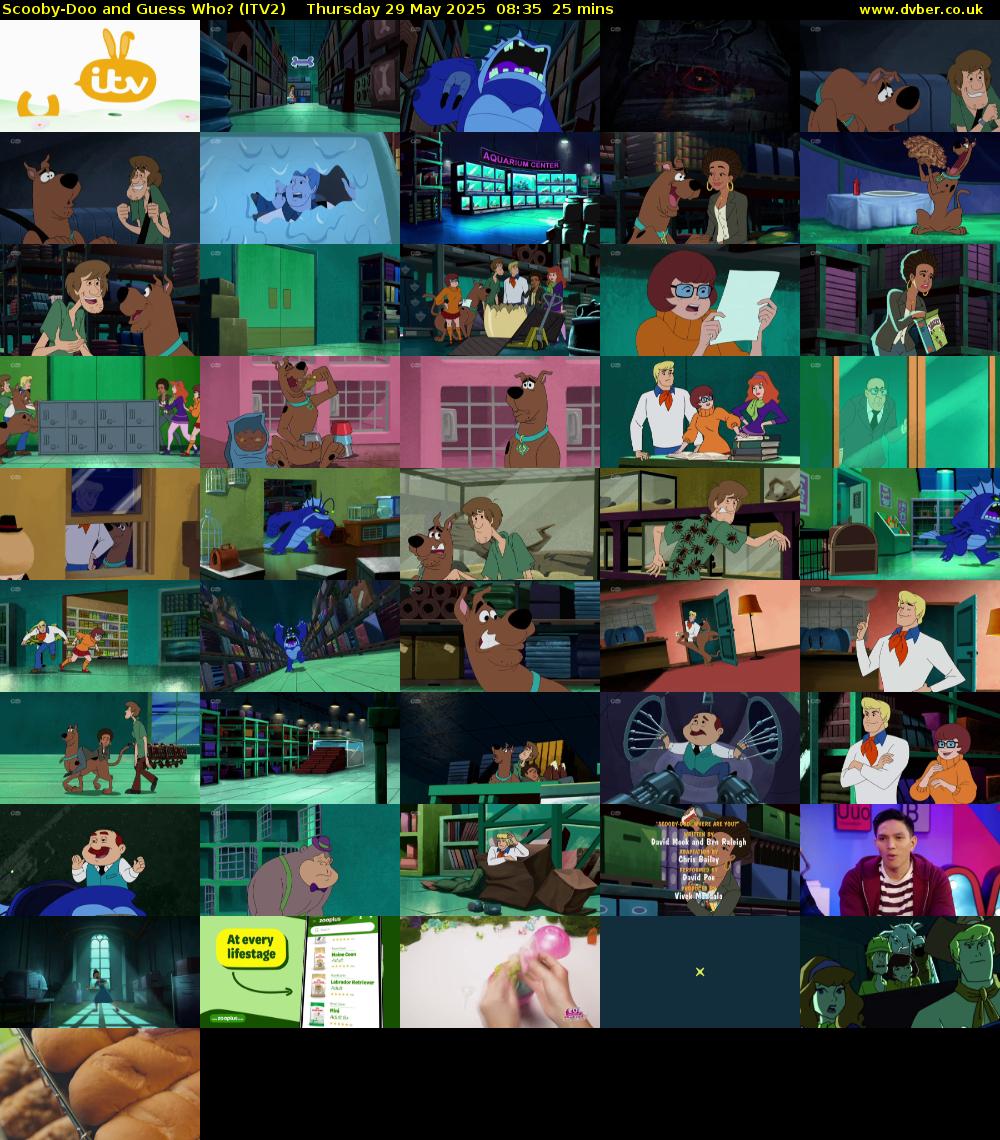Scooby-Doo and Guess Who? (ITV2) Thursday 29 May 2025 08:35 - 09:00