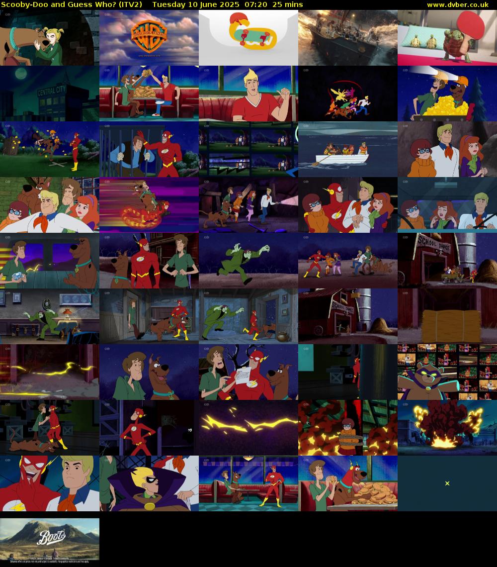 Scooby-Doo and Guess Who? (ITV2) Tuesday 10 June 2025 07:20 - 07:45