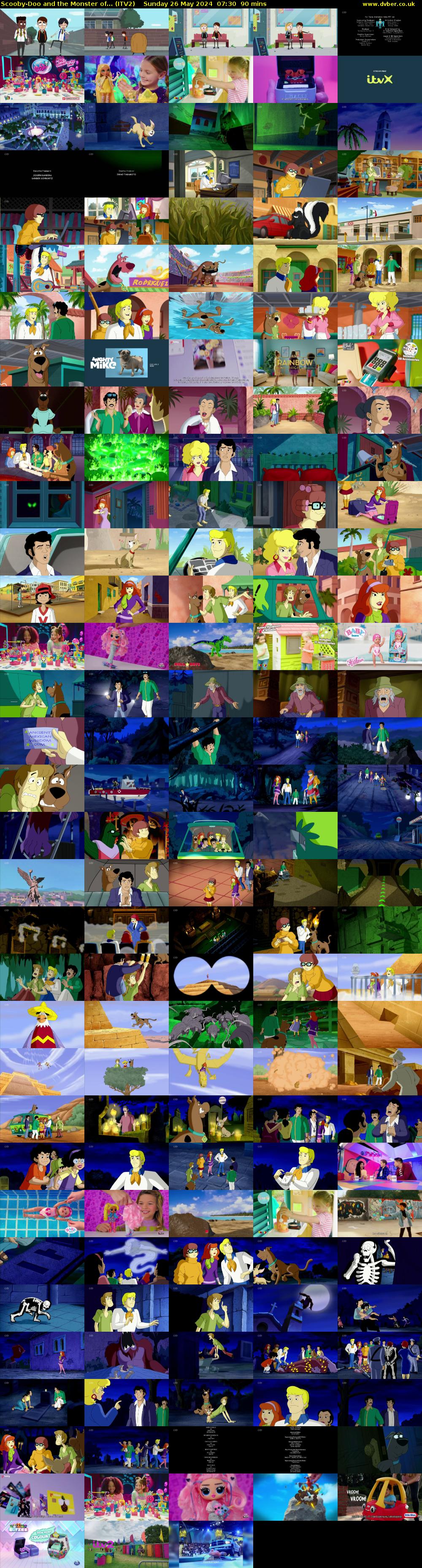 Scooby-Doo and the Monster of... (ITV2) Sunday 26 May 2024 07:30 - 09:00