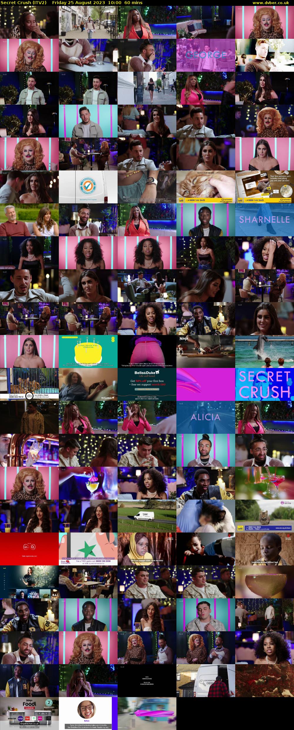 Secret Crush (ITV2) Friday 25 August 2023 10:00 - 11:00
