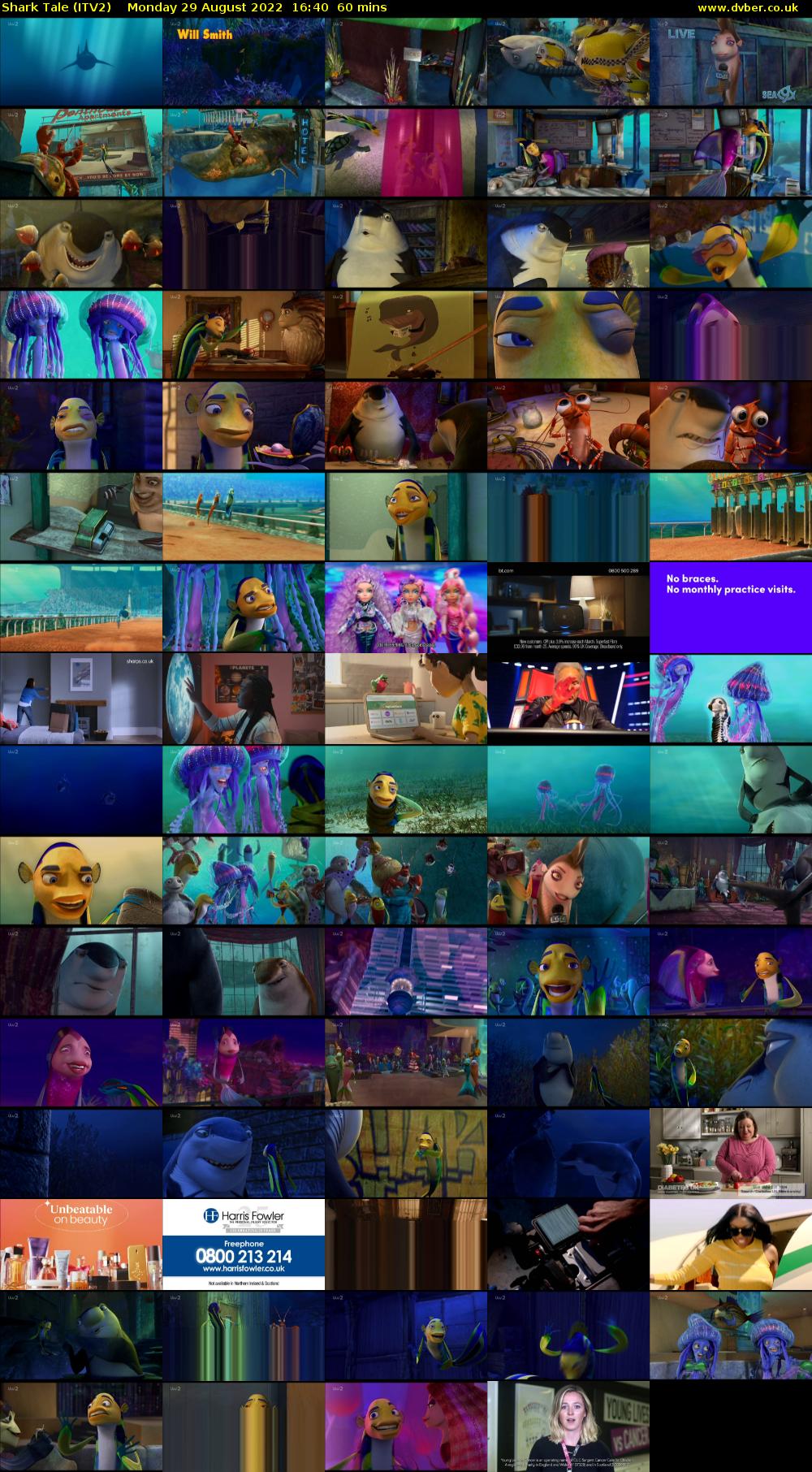Shark Tale (ITV2) Monday 29 August 2022 16:40 - 17:40