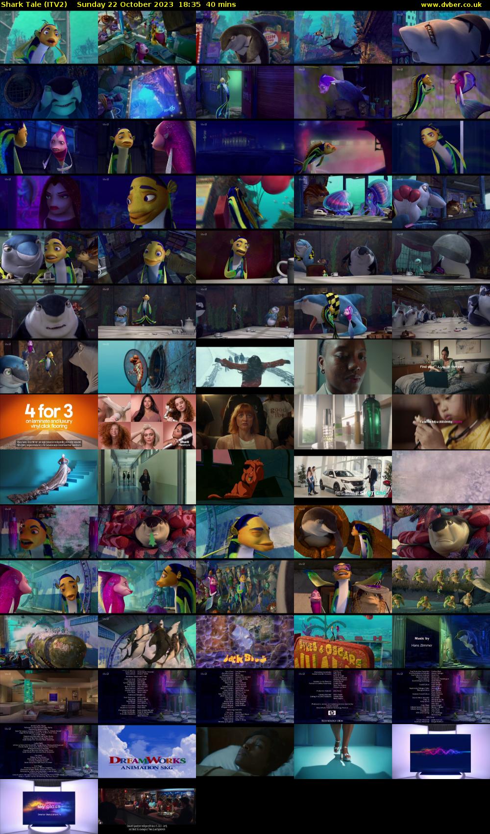Shark Tale (ITV2) Sunday 22 October 2023 18:35 - 19:15