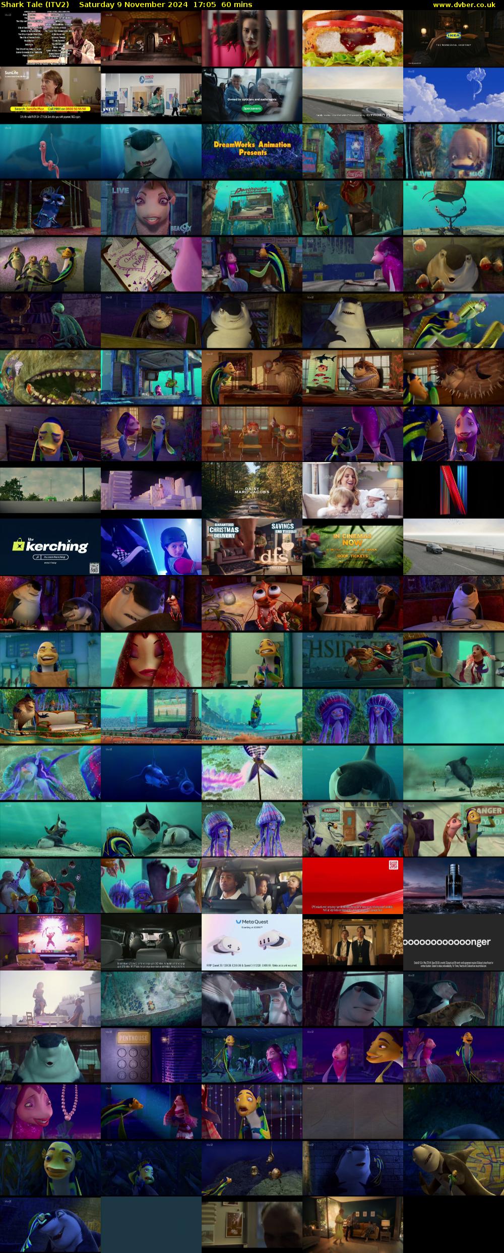 Shark Tale (ITV2) Saturday 9 November 2024 17:05 - 18:05