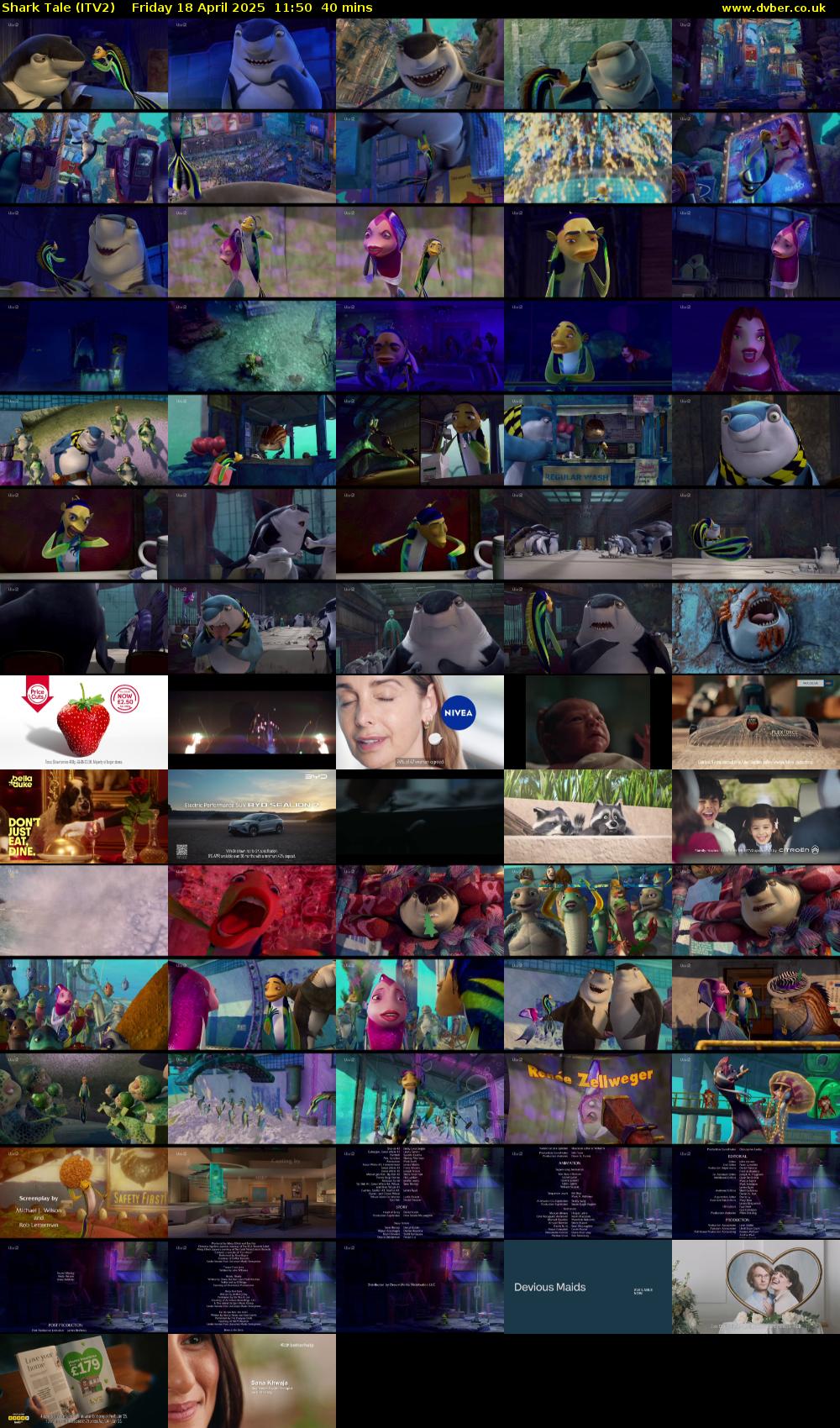 Shark Tale (ITV2) Friday 18 April 2025 11:50 - 12:30