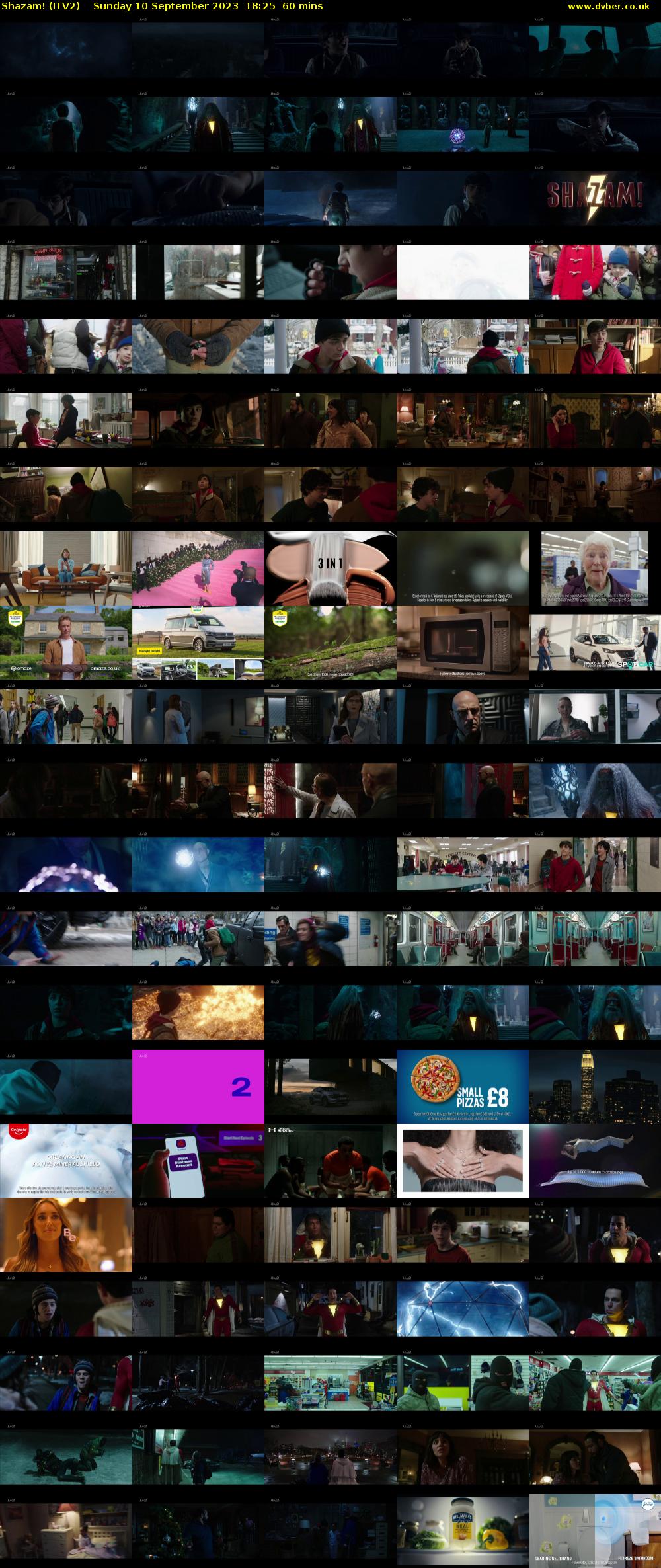 Shazam! (ITV2) Sunday 10 September 2023 18:25 - 19:25