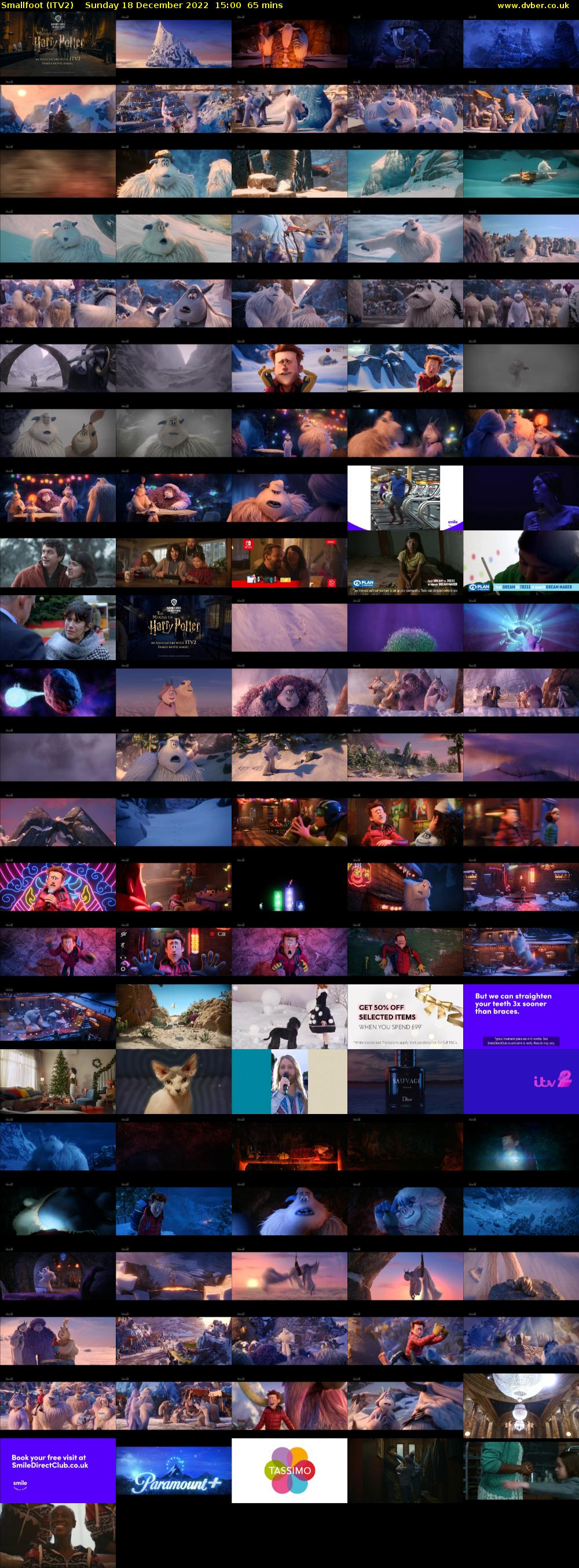 Smallfoot (ITV2) Sunday 18 December 2022 15:00 - 16:05