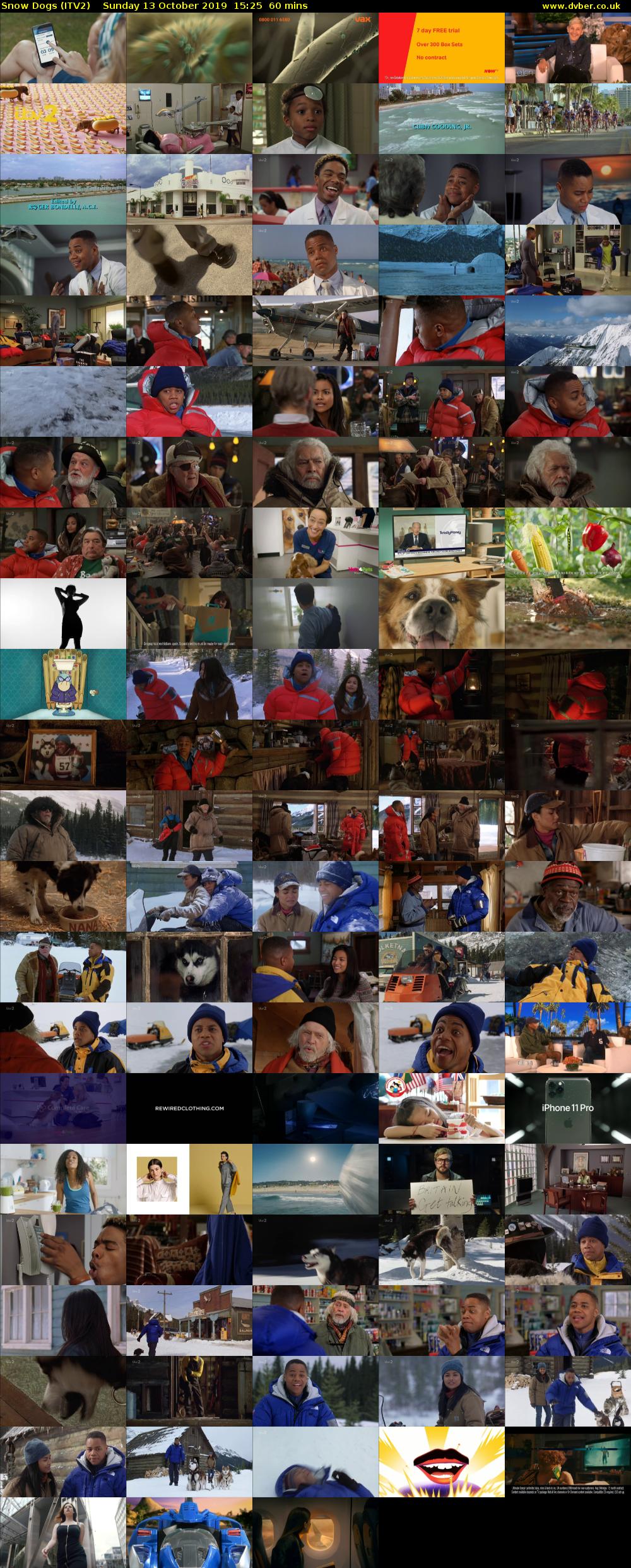 Snow Dogs (ITV2) Sunday 13 October 2019 15:25 - 16:25