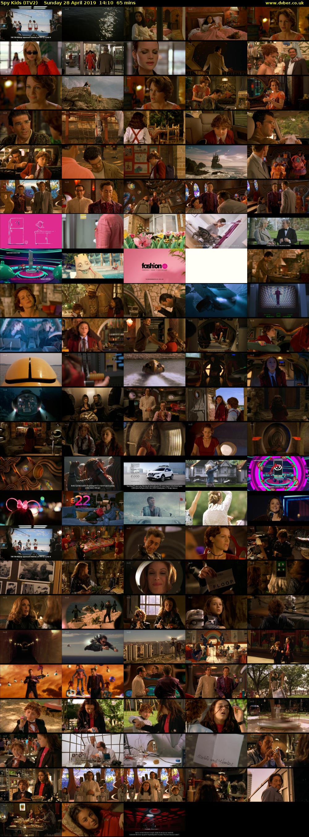 Spy Kids (ITV2) Sunday 28 April 2019 14:10 - 15:15