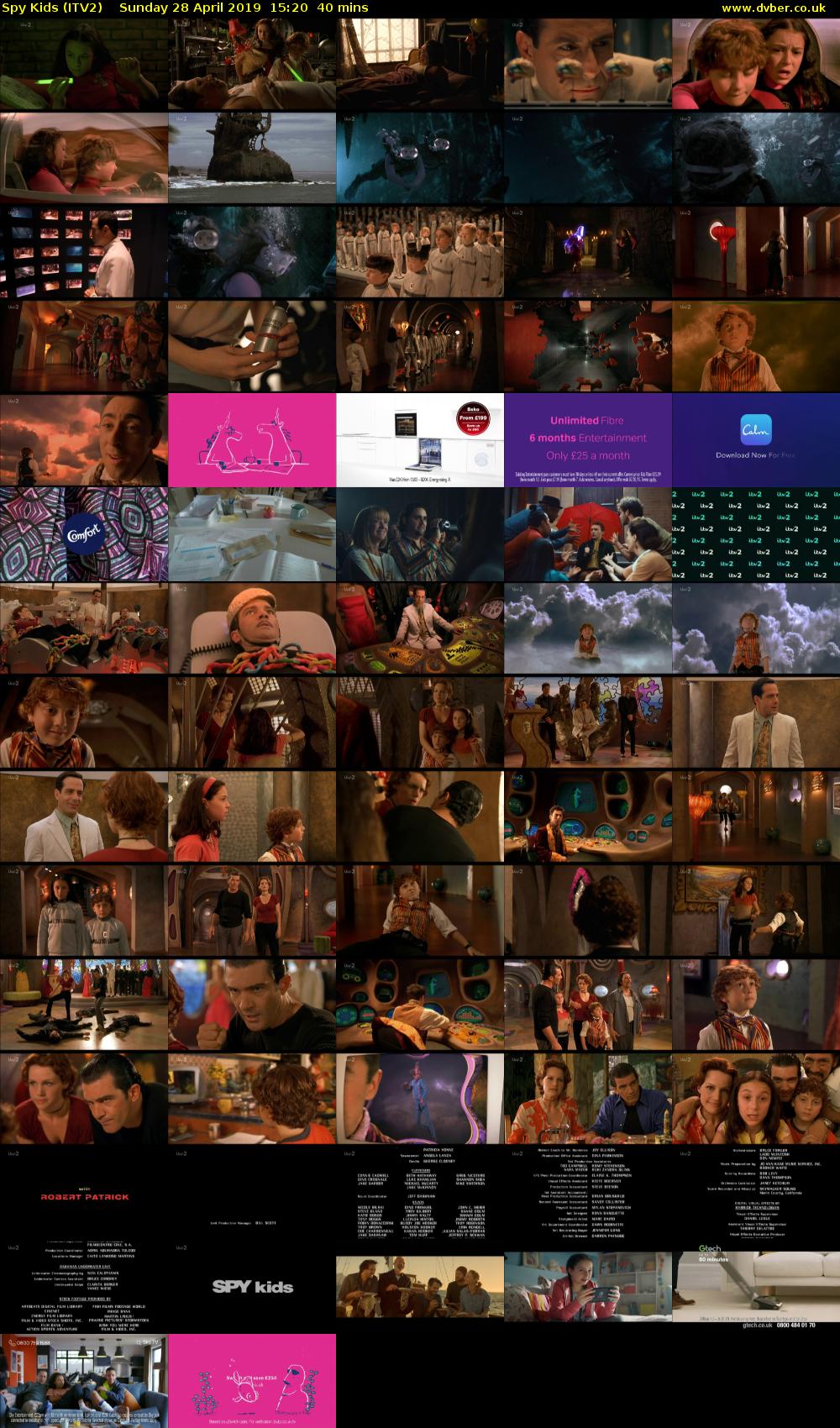 Spy Kids (ITV2) Sunday 28 April 2019 15:20 - 16:00