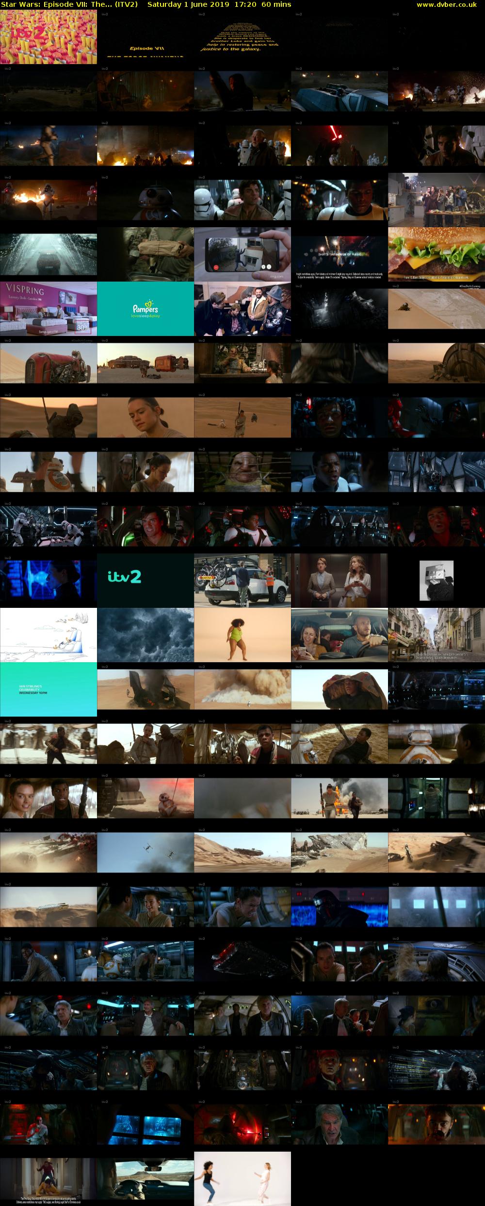 Star Wars: Episode VII: The... (ITV2) Saturday 1 June 2019 17:20 - 18:20