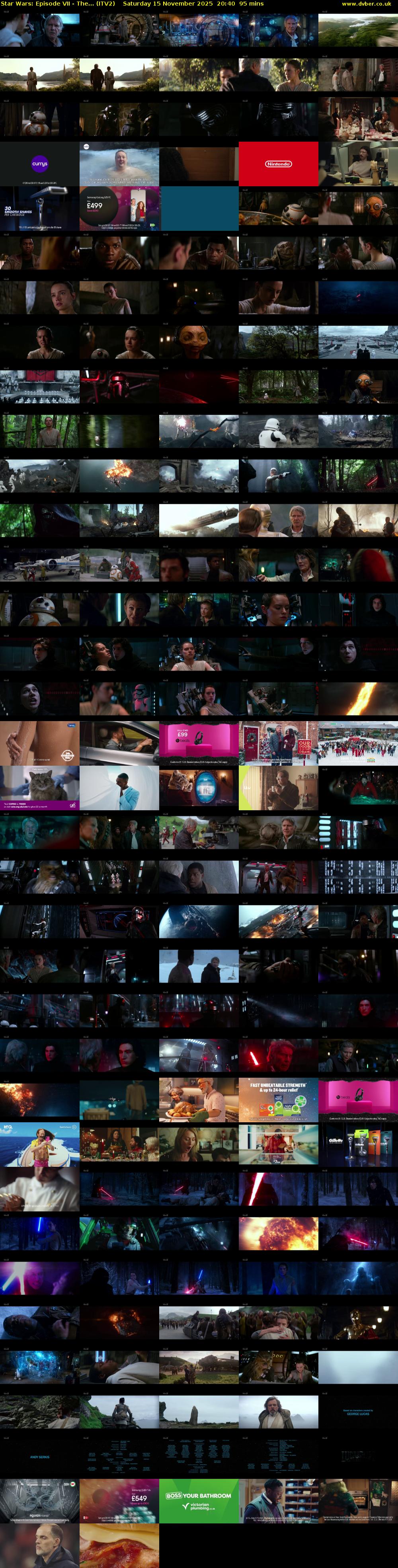 Star Wars: Episode VII - The... (ITV2) Saturday 15 November 2025 20:40 - 22:15