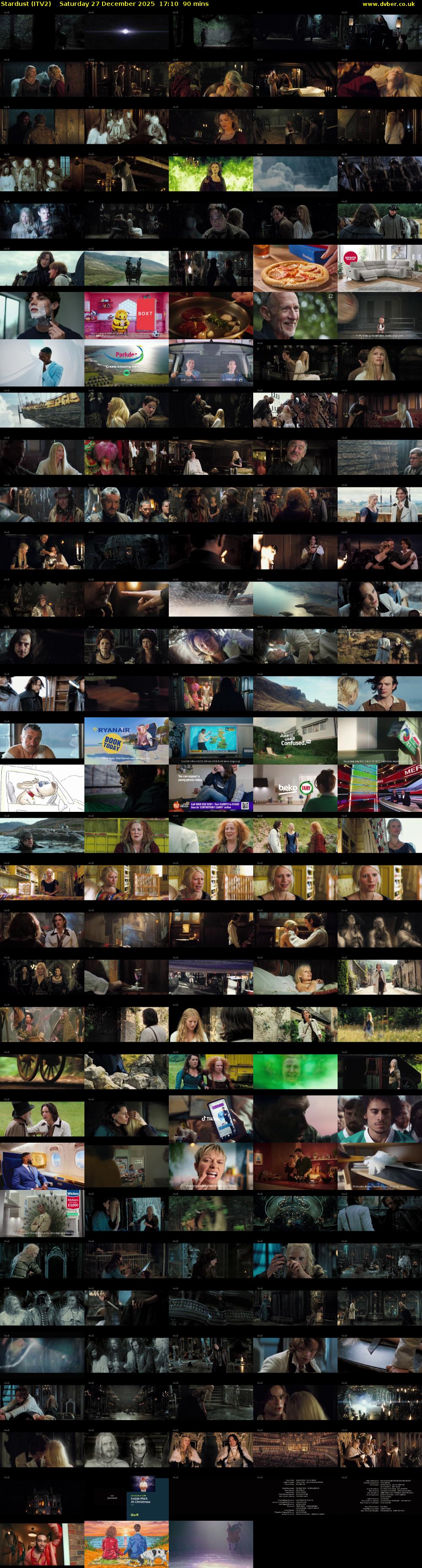 Stardust (ITV2) Saturday 27 December 2025 17:10 - 18:40