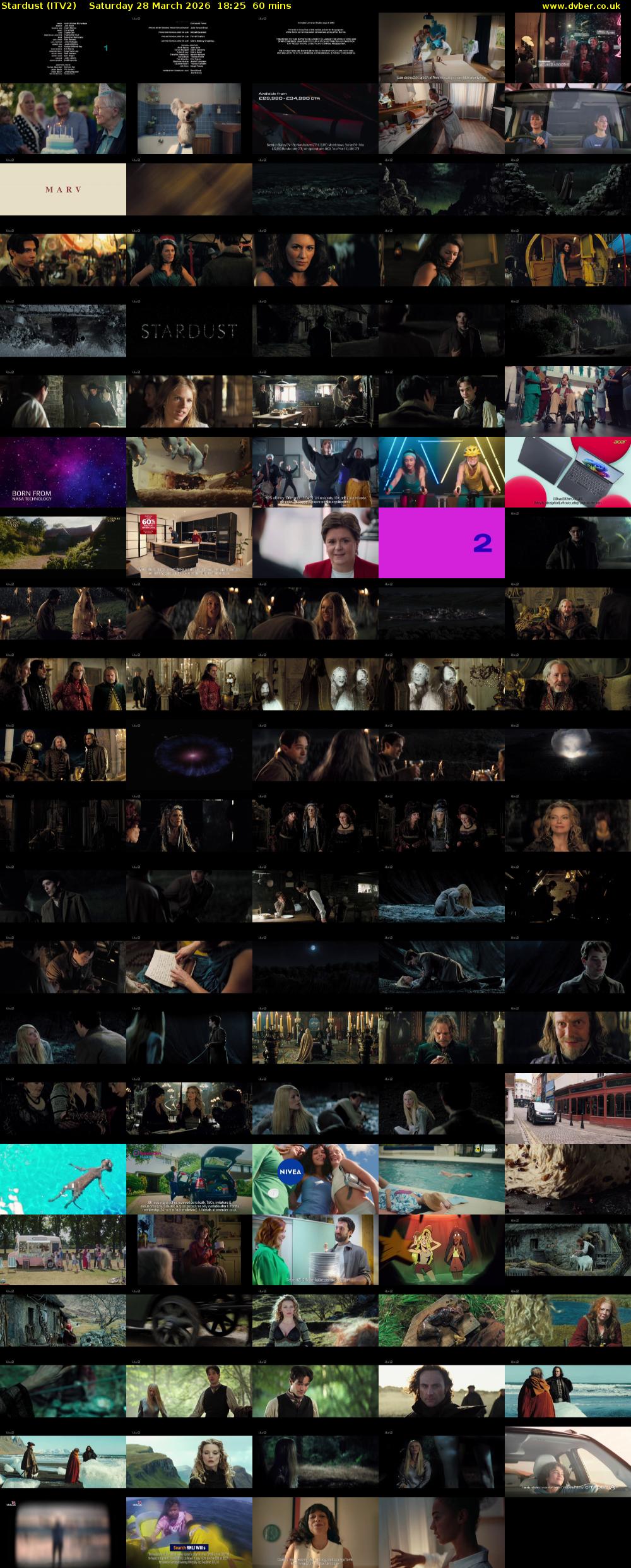 Stardust (ITV2) Saturday 28 March 2026 18:25 - 19:25